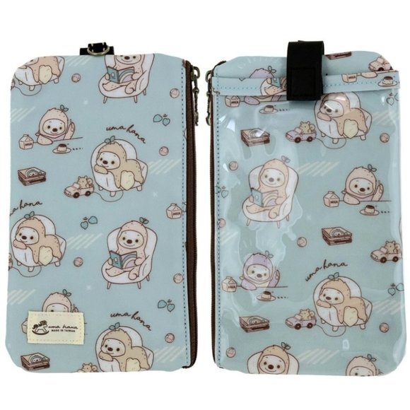 Uma Hana Accessories - Waterproof Sloth Phone Case Pouch W/ Neck Strap